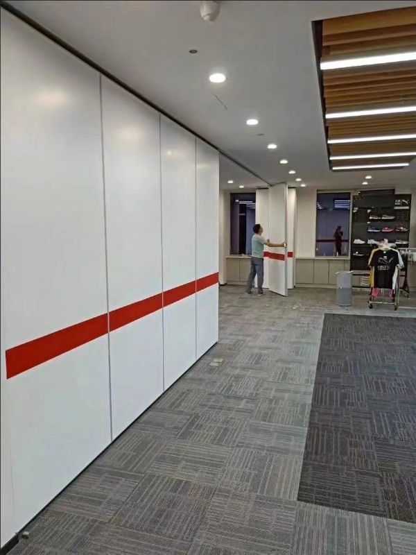 濰坊酒店活動(dòng)隔斷墻飯店包廂，移動(dòng)折疊推拉隔斷